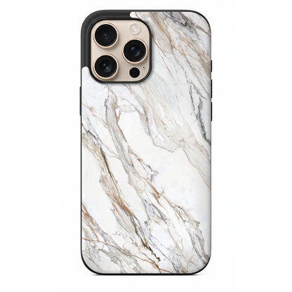 Lüks Mermer Desenli Telefon Kılıfı (SV35)