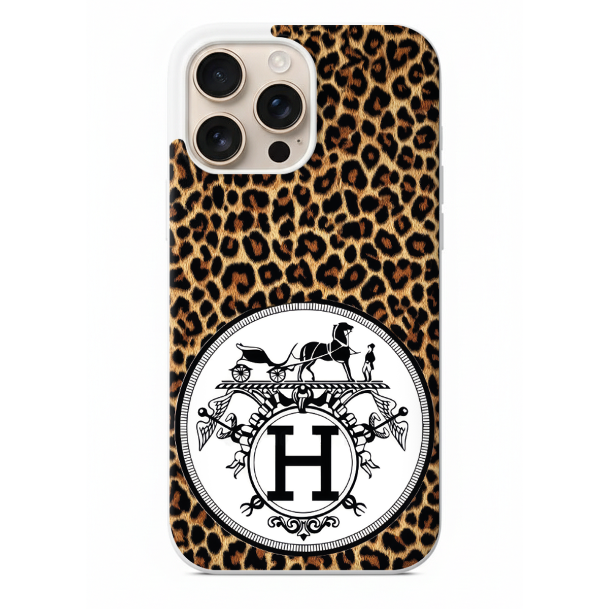 Leopar Desenli & Klasik Moda Figürlü Fashion Kılıf (WV41)