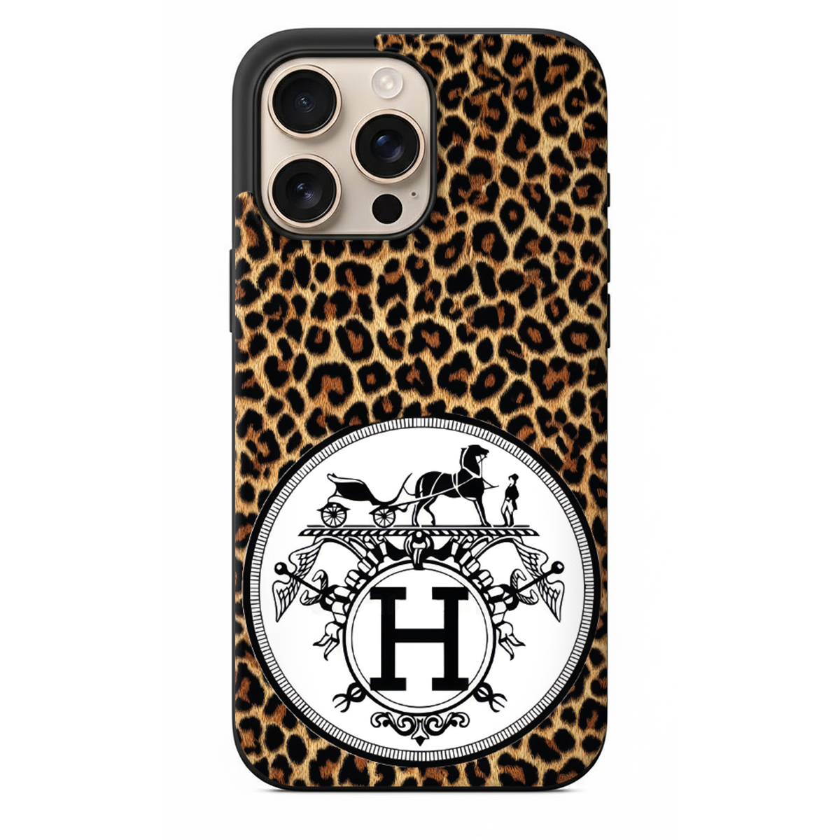 Leopar Desenli & Klasik Moda Figürlü Fashion Kılıf (WV41)