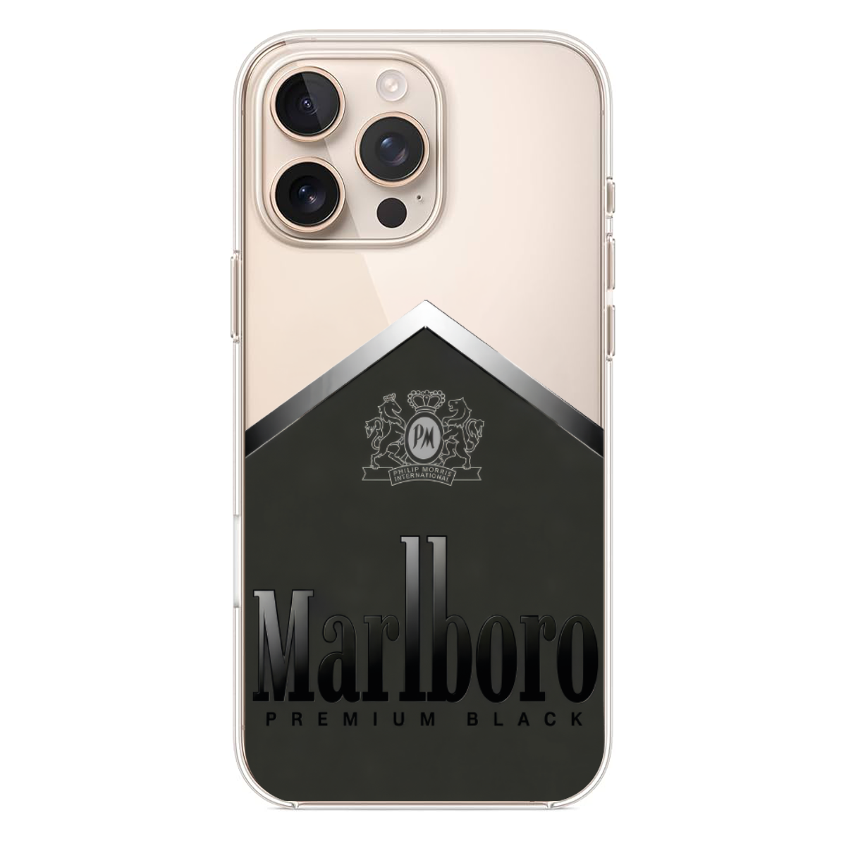 Marlboro Premium Black Tasarımlı Telefon Kılıfı (SC58)