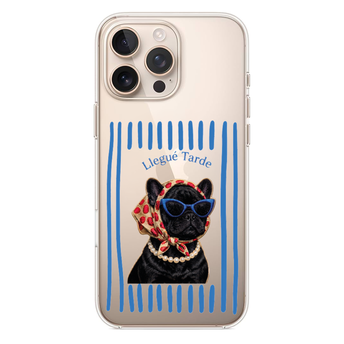 Gözlüklü Fransız Buldoğu Telefon Kılıfı (SV61)