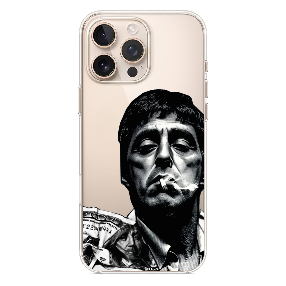 Scarface Tony Montana Ve Dolar Tasarımlı Kılıf (SC64)