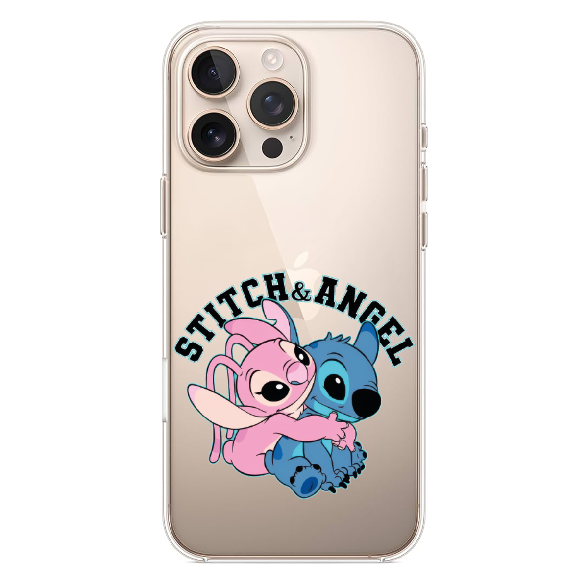 Sevimli Stitch ve Angel Tasarımlı Telefon Kılıfı (HC34)