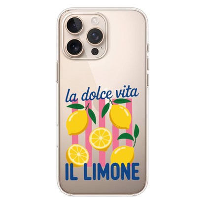La Dolce Vita Limon Desenli Telefon Kılıfı (SV37)