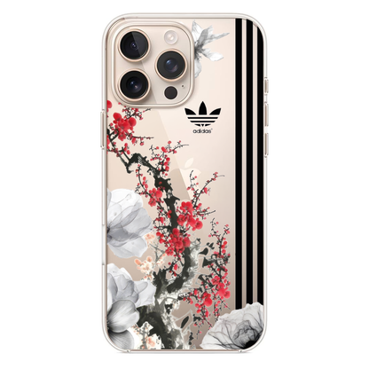 Adidas Logolu Kiraz Çiçeği Tasarım Telefon Kılıfı (WV119)