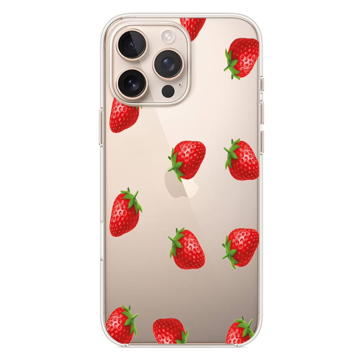 Çilek Desenli Yaz Temalı Telefon Kılıfı (WV98)