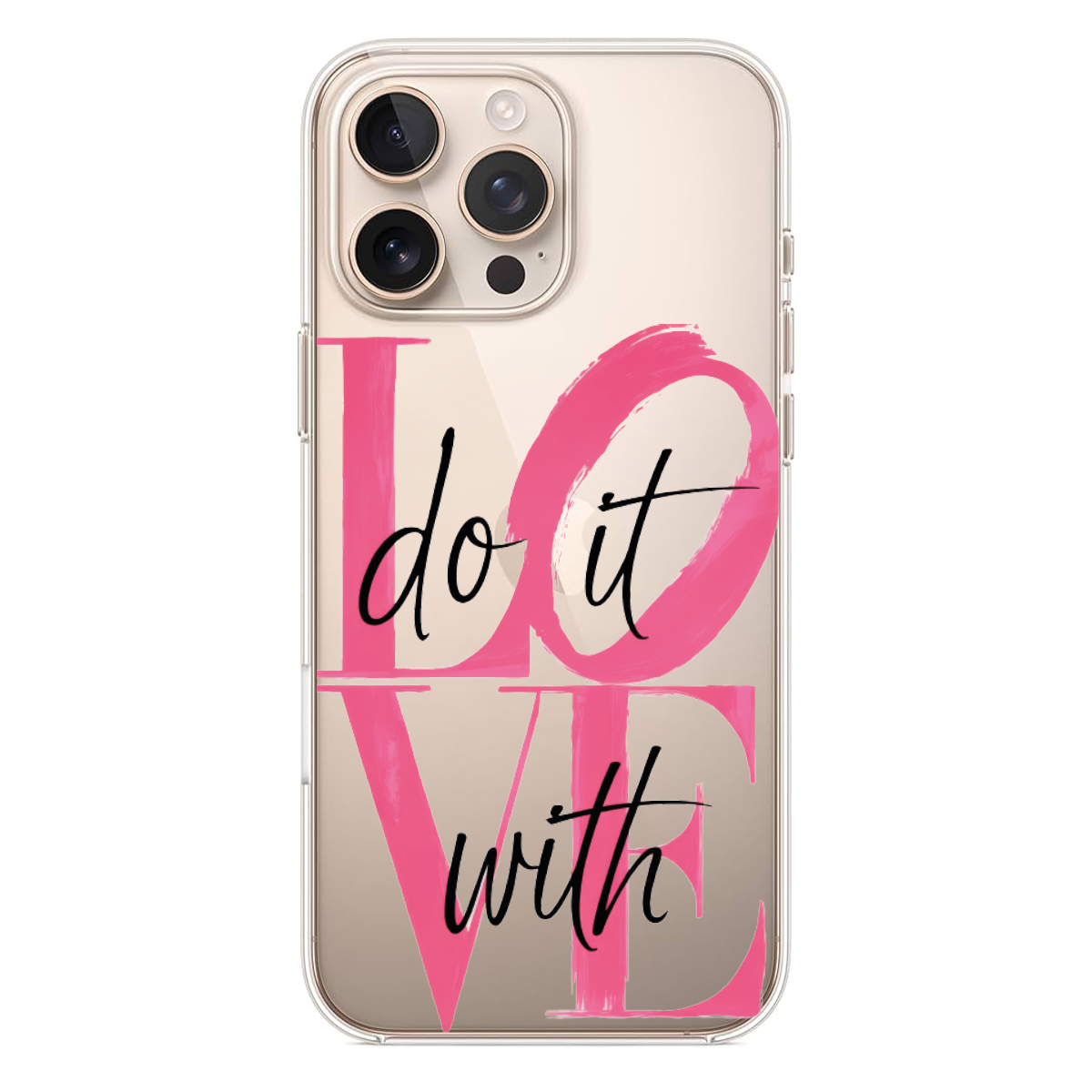 Do It With Love Yazılı Telefon Kılıfı (WV161)
