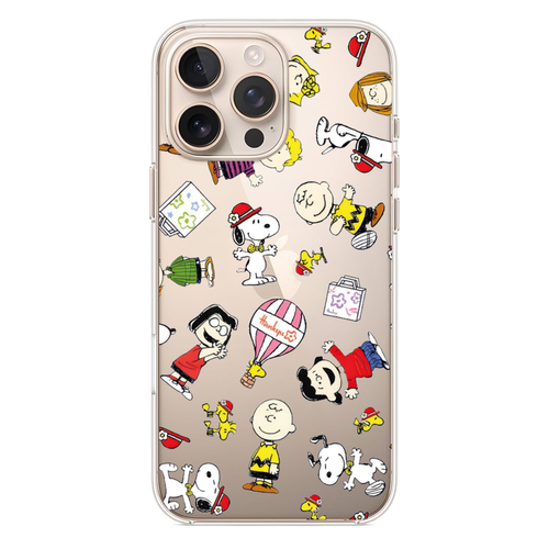 Snoopy Ve Charlie Brown Desenli Peanuts Karakterleri Telefon Kılıfı (HC45)