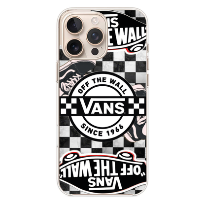 Vans Damalı Desenli Kolaj Tasarım Telefon Kılıfı (SC31)