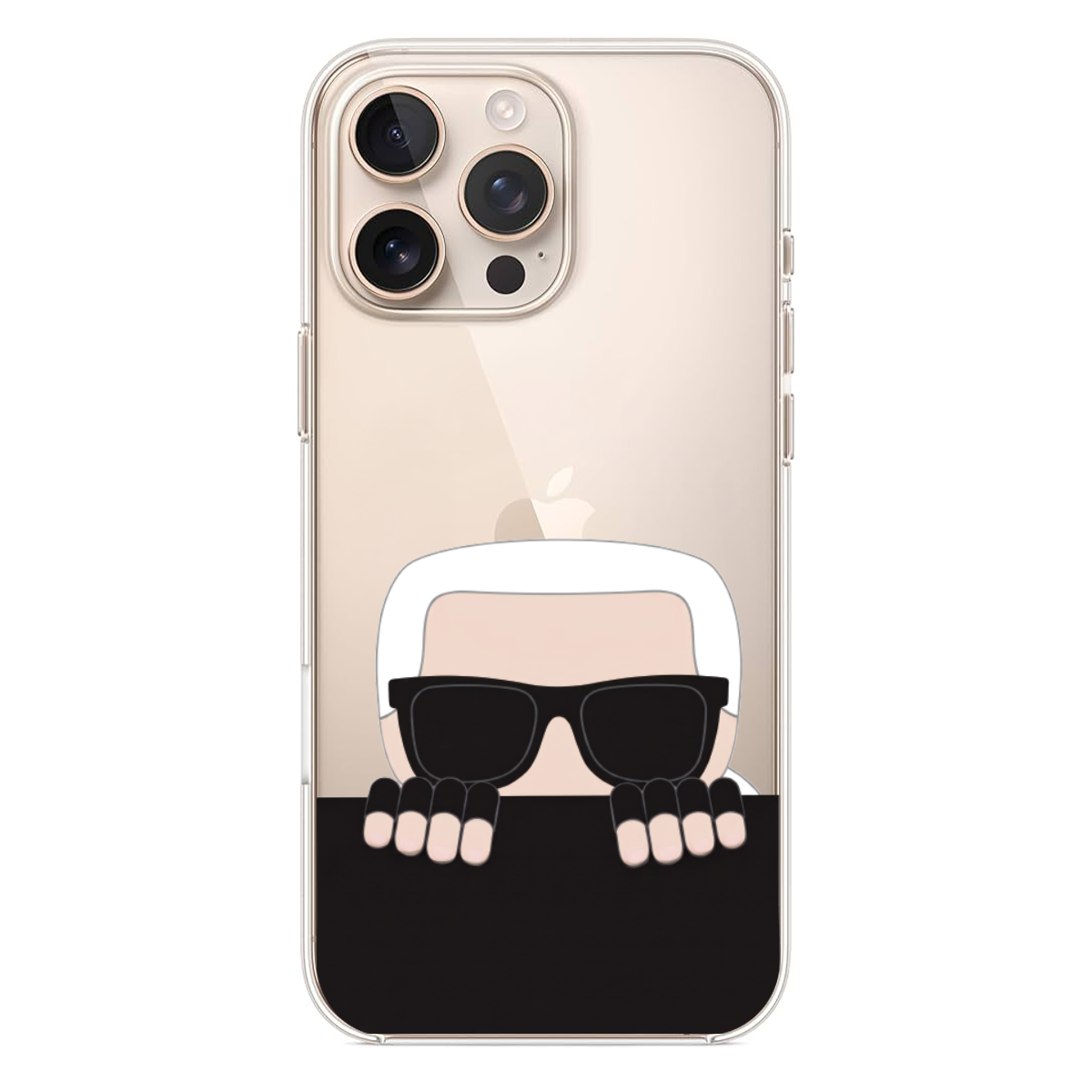Karl Lagerfeld İllüstrasyonlu Telefon Kılıfı (SC59)