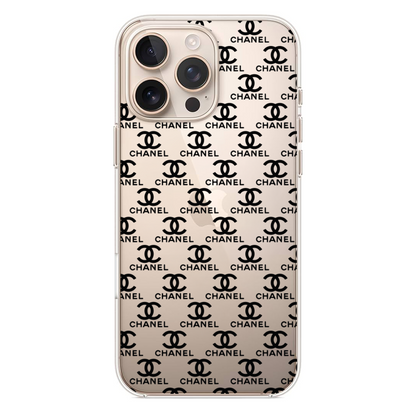 Chanel Logolu Monogram Desenli Telefon Kılıfı (WV104)
