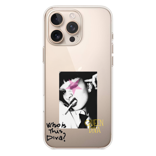 Who Is This Diva Yazılı Kadın Tasarımlı Telefon Kılıfı (SC69)