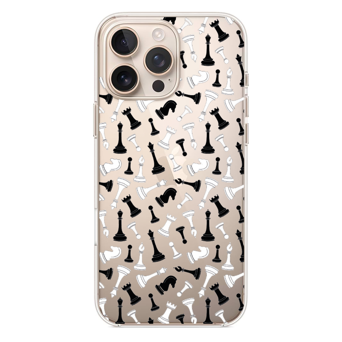 Satranç Taşları Desenli Telefon Kılıfı (SV76)