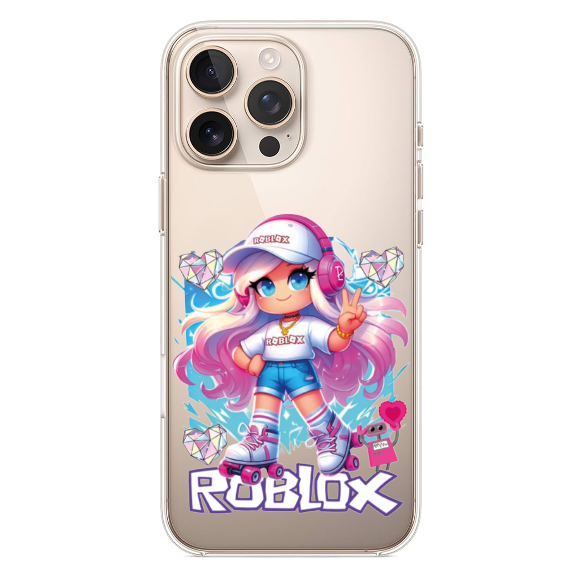 Roblox KIz Karakter Baskılı Telefon Kılıfı (HC35)