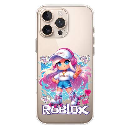 Roblox KIz Karakter Baskılı Telefon Kılıfı (HC35)