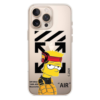 Bart Simpson Off White Sokak Stili Hypebeast Telefon Kılıfı (SC45)