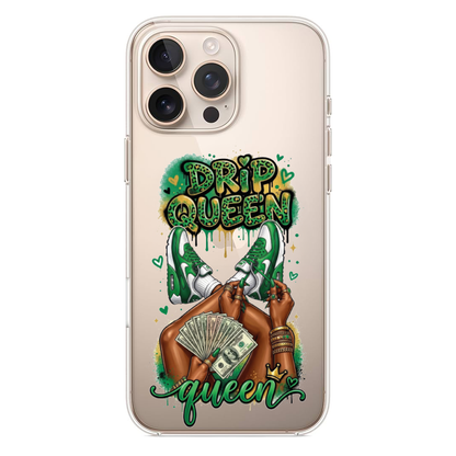 Drip Queen Yeşil Sneaker Telefon Kılıfı (SC36)