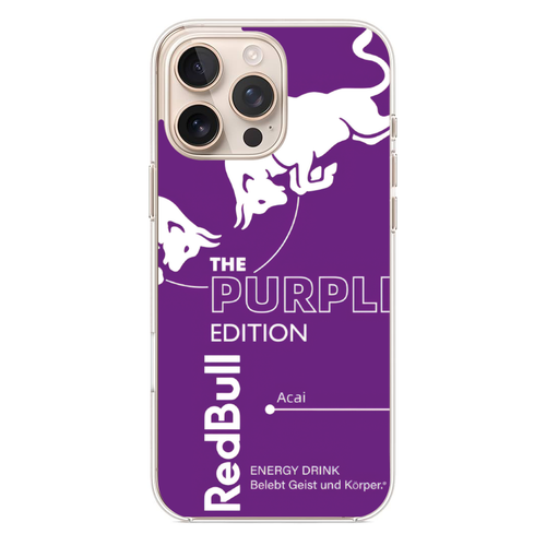 Mor RedBull Purple Edition Benzeri Telefon Kılıfı (SC57)