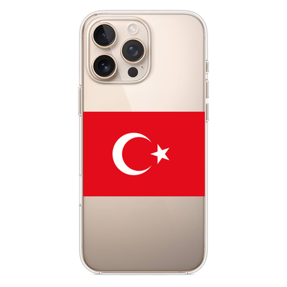 Türk Bayrağı Tasarımlı  Telefon Kılıfı (LC16)