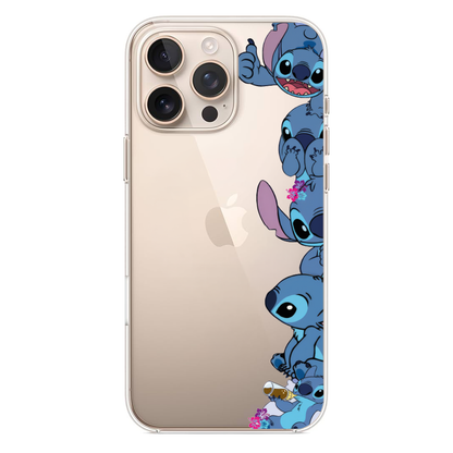 Disney Stitch Yan Kenar Baskılı Telefon Kılıfı (HC39)