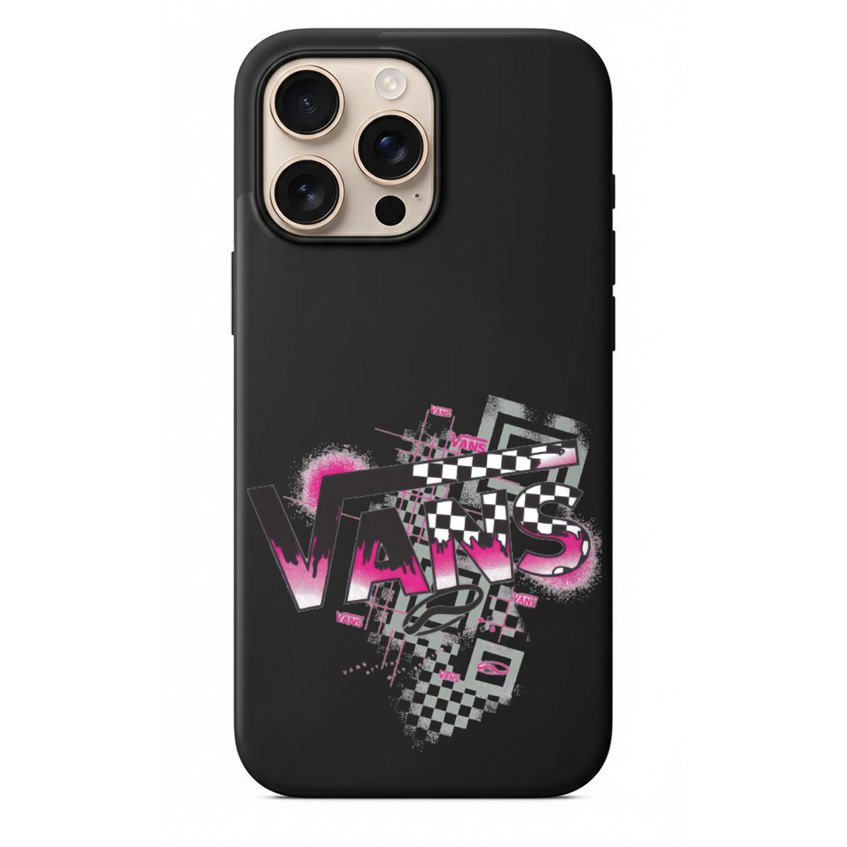 Vans Logo Dama Desenli Telefon Kılıfı (SC35)
