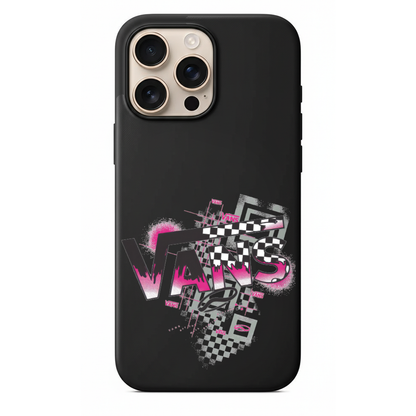 Vans Logo Dama Desenli Telefon Kılıfı (SC35)