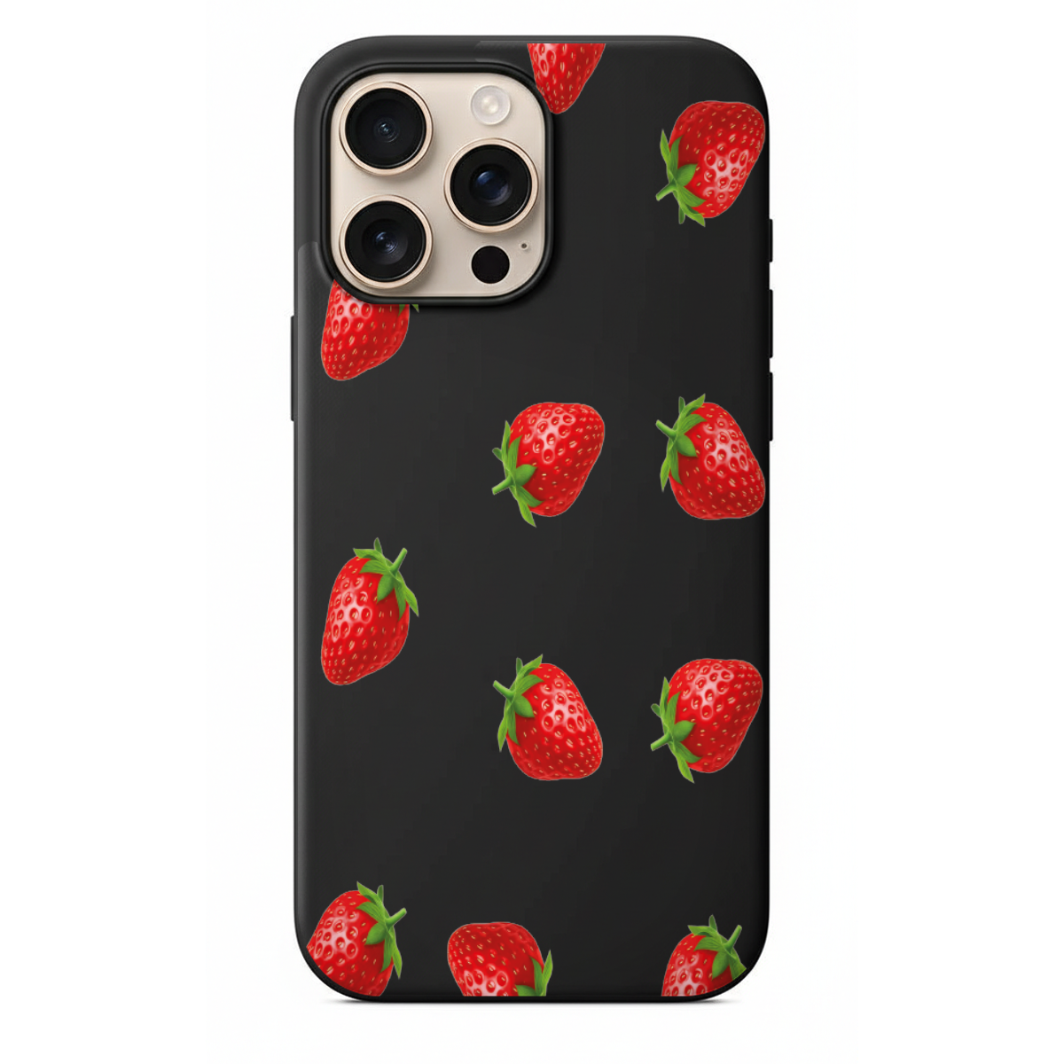 Çilek Desenli Yaz Temalı Telefon Kılıfı (WV98)