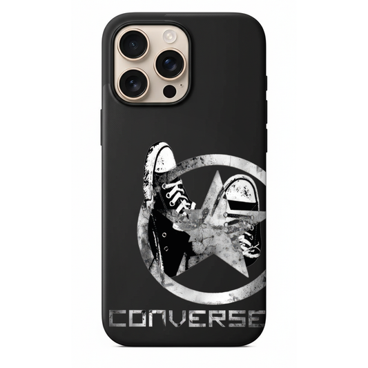Converse Logolu Eskitme Tasarım Telefon Kılıfı (SC34)