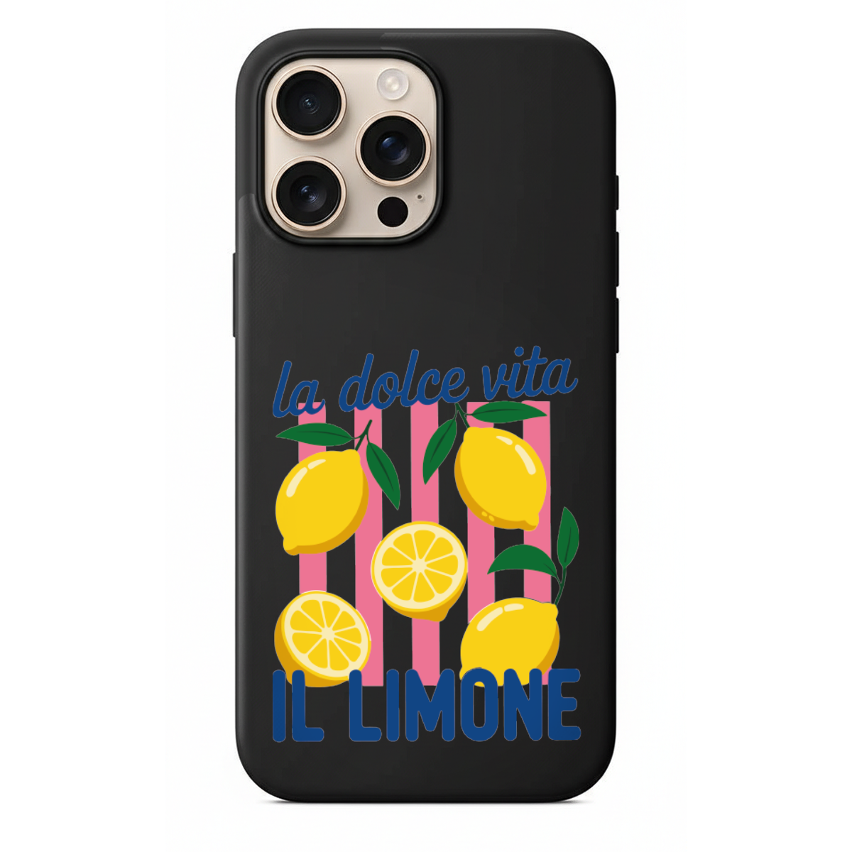 La Dolce Vita Limon Desenli Telefon Kılıfı (SV37)