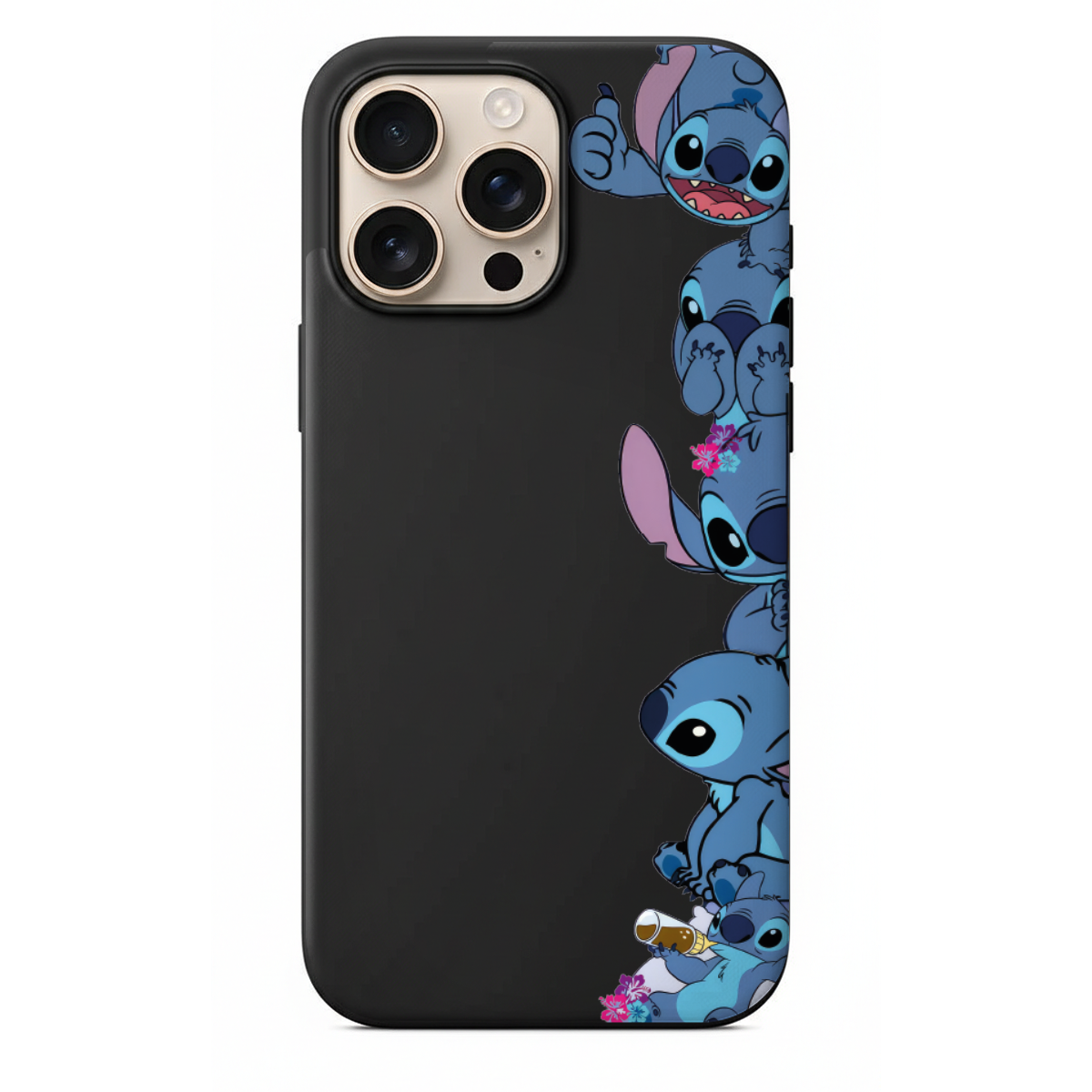 Disney Stitch Yan Kenar Baskılı Telefon Kılıfı (HC39)
