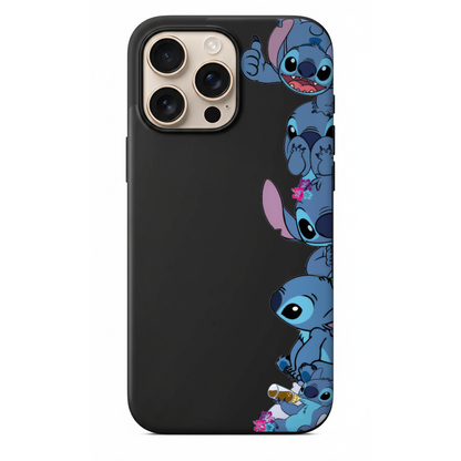 Disney Stitch Yan Kenar Baskılı Telefon Kılıfı (HC39)