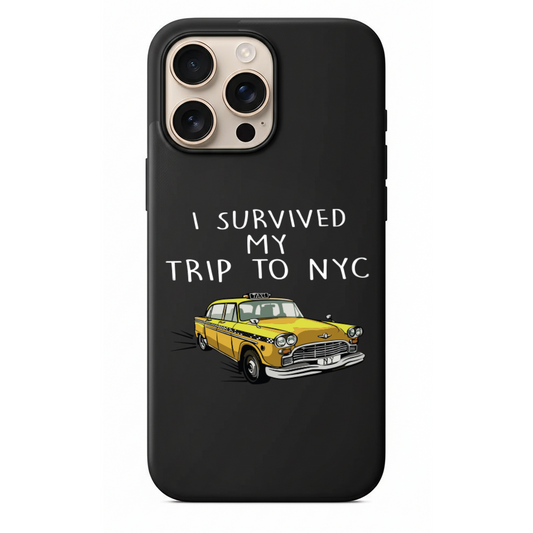 New York Sarı Taksi Tasarımlı Telefon Kılıfı (DC16)