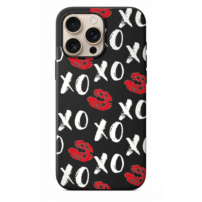 XOXO ve Öpücük İzi Telefon Kılıfı (WV125)