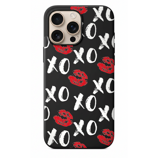 XOXO ve Öpücük İzi Telefon Kılıfı (WV125)