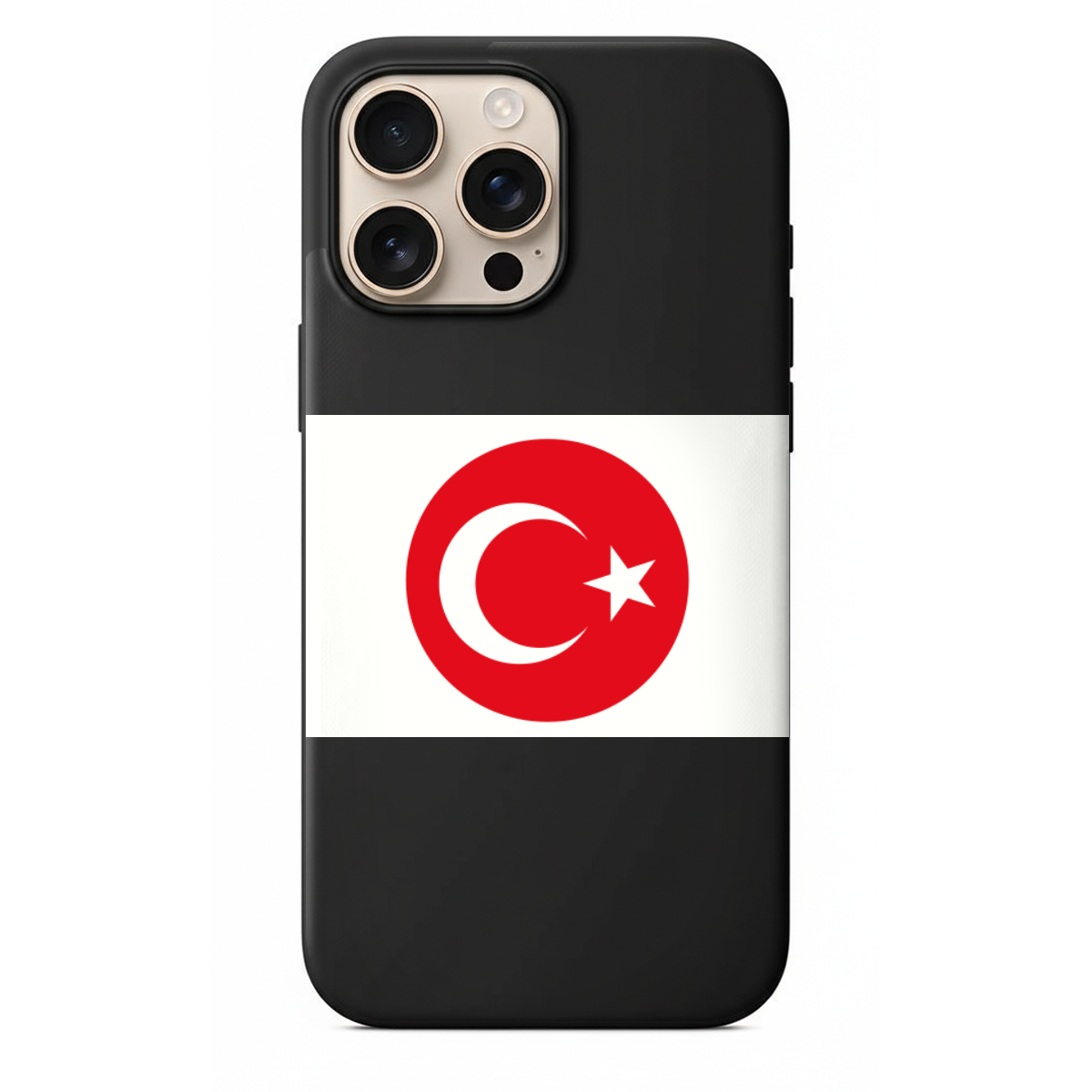 Türk Bayrağı Tasarımlı  Telefon Kılıfı (LC16)