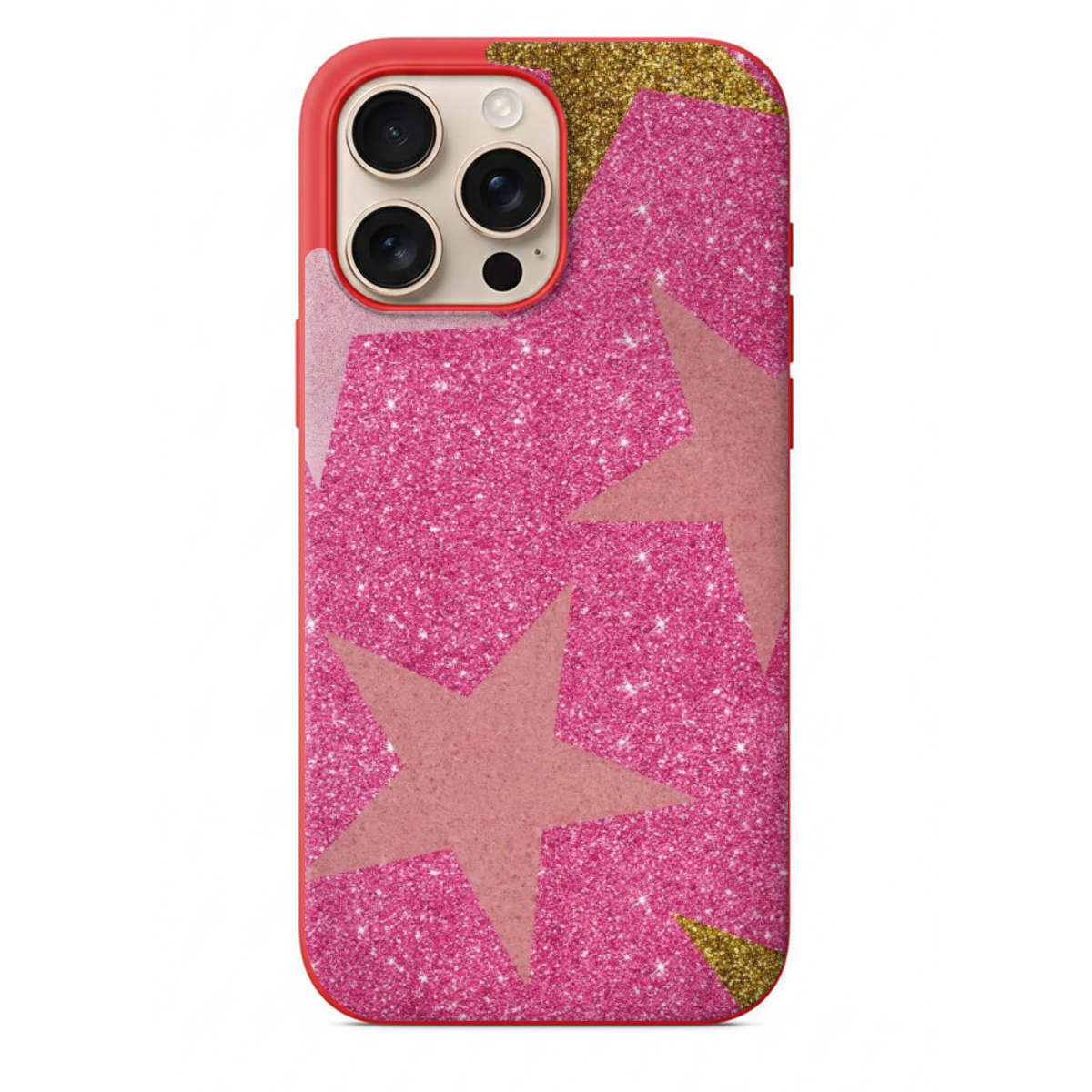 Pembe Ve Yılldız Zarafeti Telefon Kılıfı (WV67)