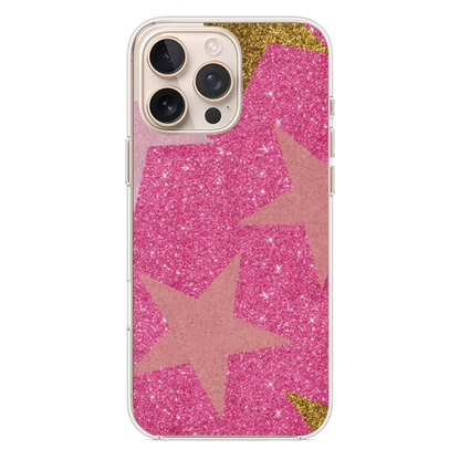 Pembe Ve Yılldız Zarafeti Telefon Kılıfı (WV67)