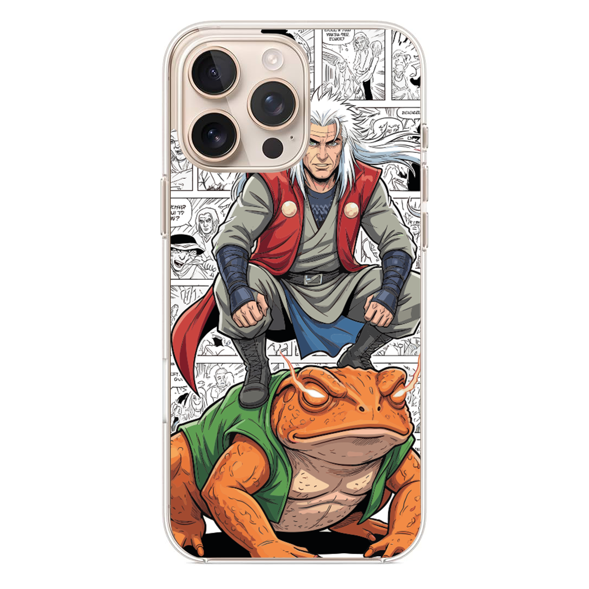 Kurbağa Üzerinde Jiraiya Telefon Kılıfı (AC04)
