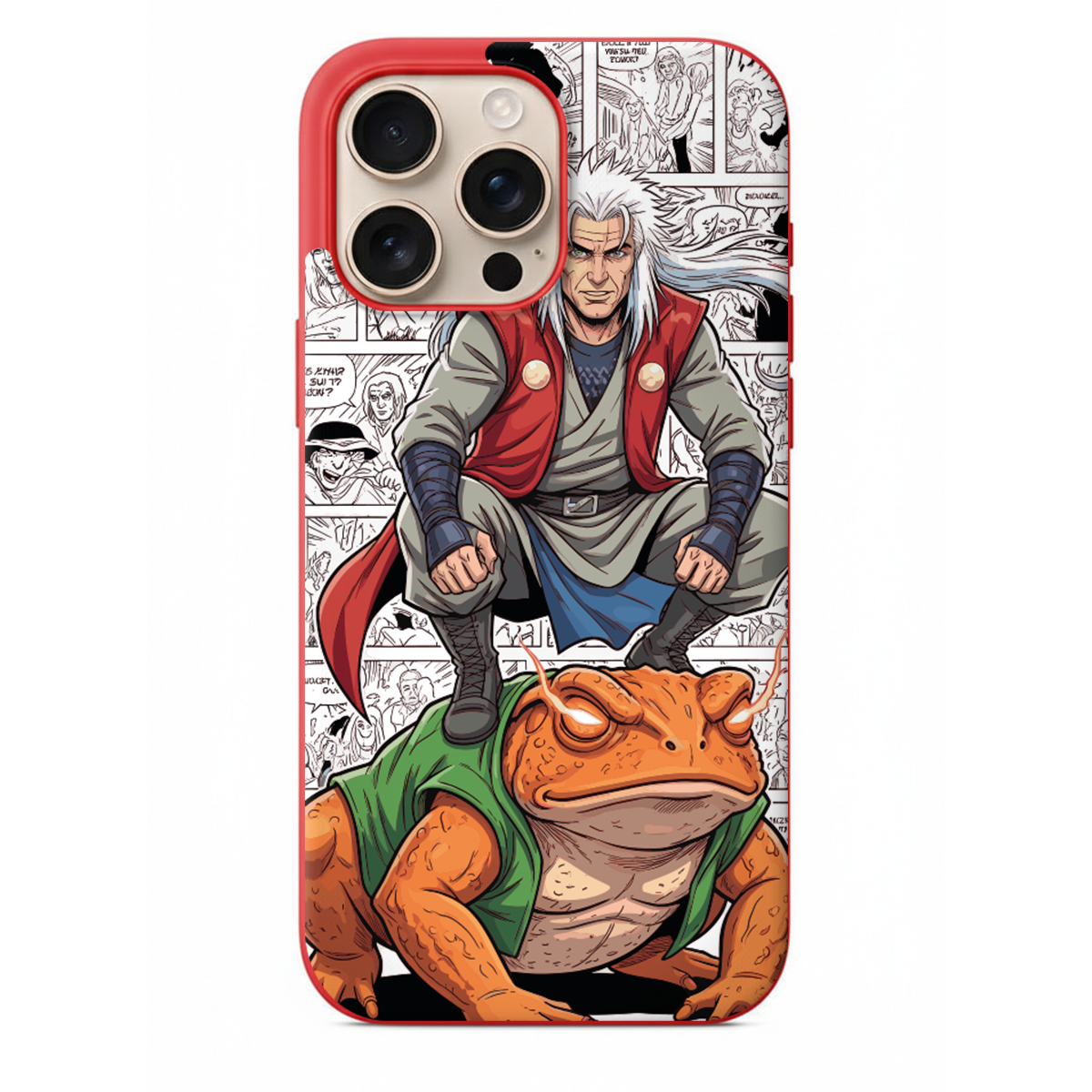 Kurbağa Üzerinde Jiraiya Telefon Kılıfı (AC04)