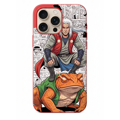 Kurbağa Üzerinde Jiraiya Telefon Kılıfı (AC04)