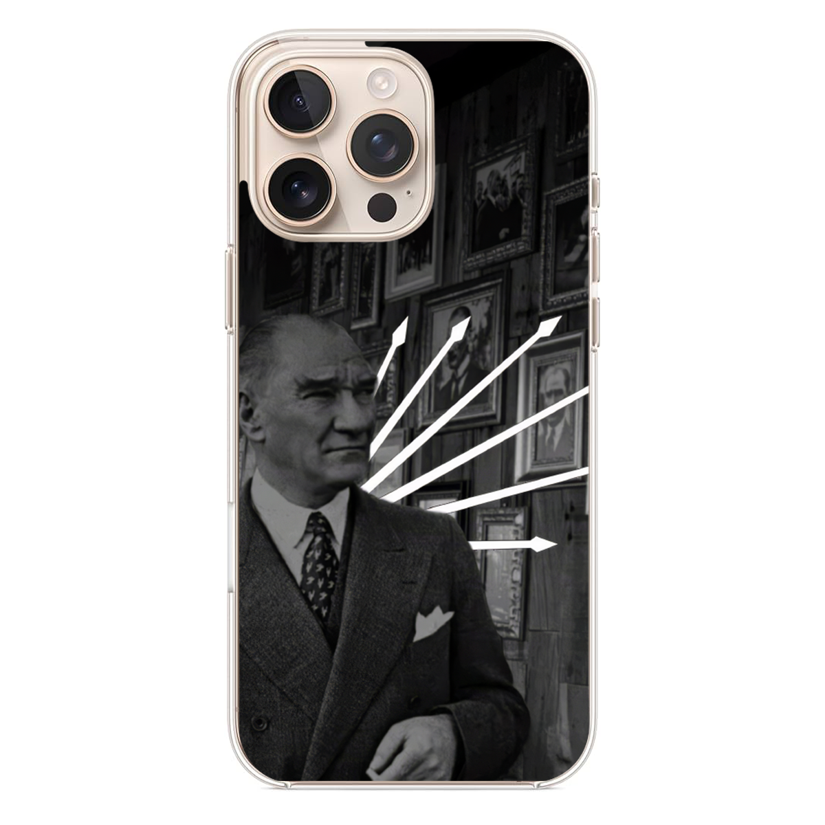 Atatürk ve Altı Ok Telefon Kılıfı (LE08)