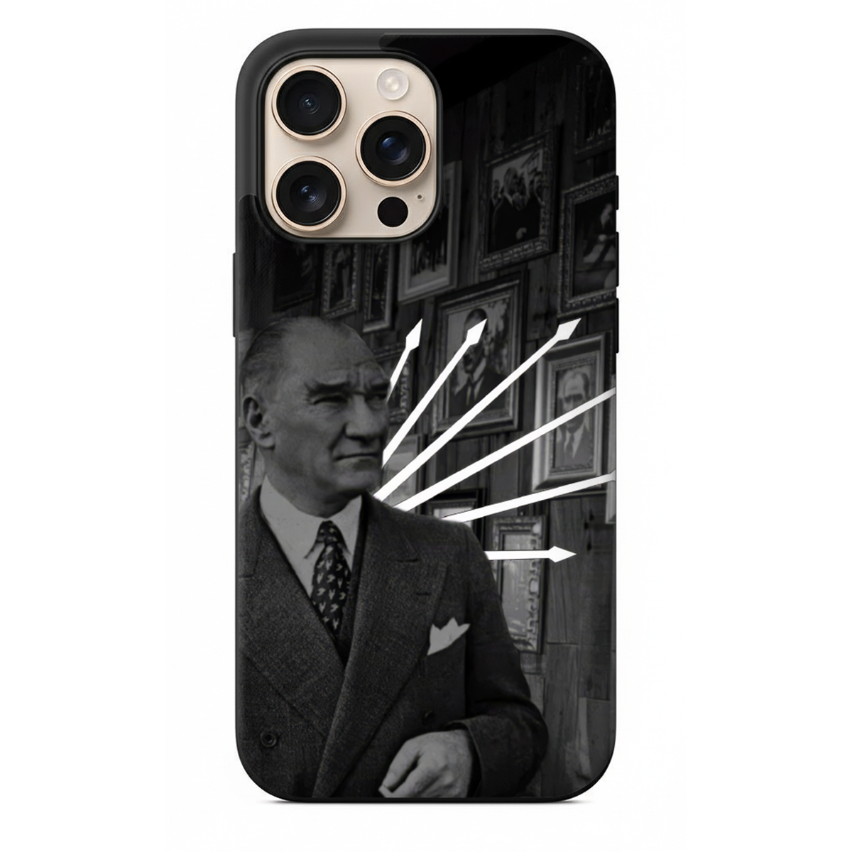 Atatürk ve Altı Ok Telefon Kılıfı (LE08)