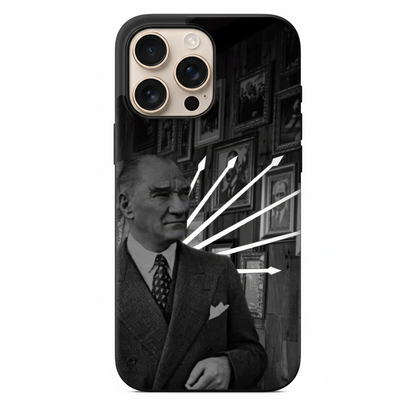 Atatürk ve Altı Ok Telefon Kılıfı (LE08)