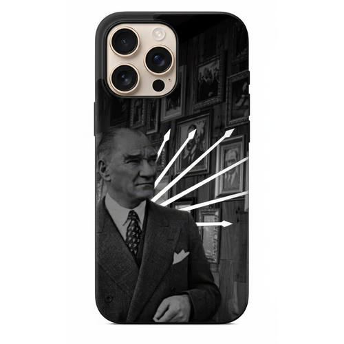 Atatürk ve Altı Ok Telefon Kılıfı (LE08)