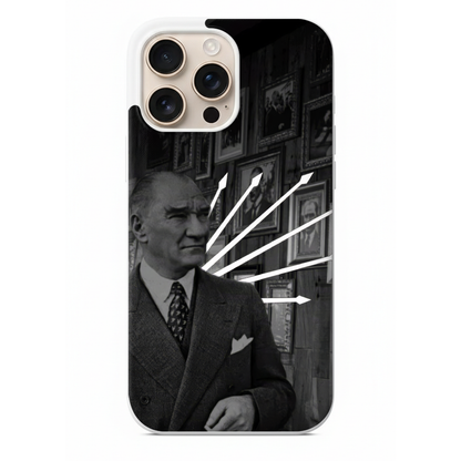 Atatürk ve Altı Ok Telefon Kılıfı (LE08)