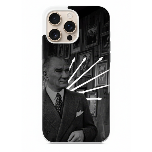 Atatürk ve Altı Ok Telefon Kılıfı (LE08)