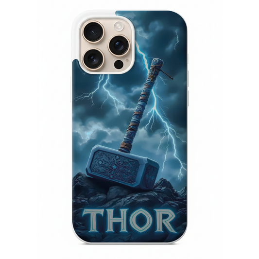 Marvel Thor Şimşek Tasarımlı Telefon Kılıfı (CM14)
