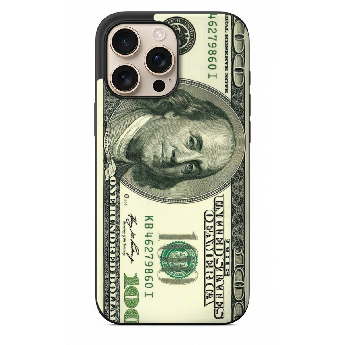 Vintage Pop Serisi İkonik 100 Dolar Telefon Kılıfı (SV12)