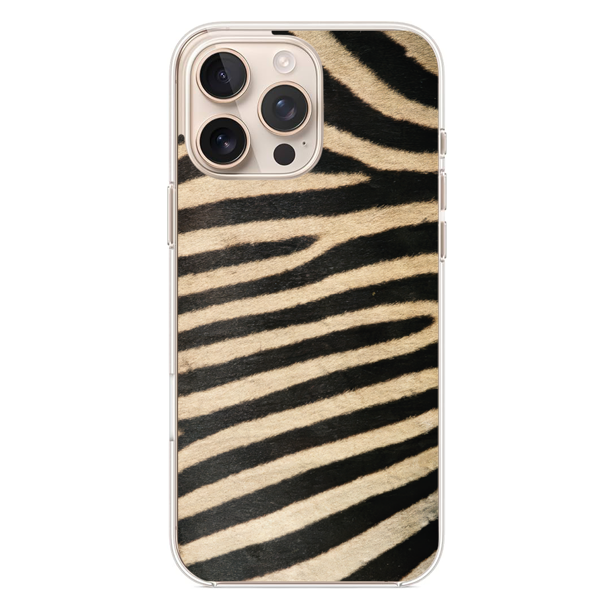 Wild Nature Serisi Zebra Desenli ve Şık Görünümlü Modern Kılıf (WV08)