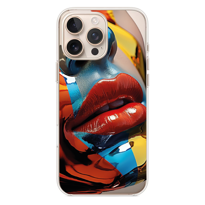 Lip Gloss Art Hiper- Kırmızı Dudak Telefon Kılıfı (SV29)